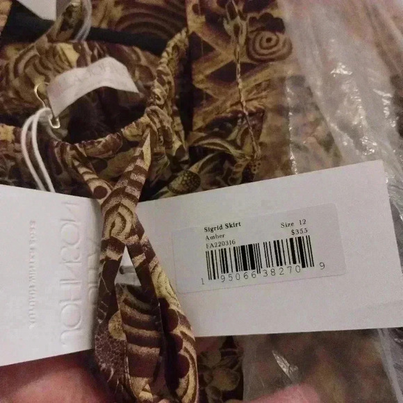 NWT Ulla Johnson skirt sz 12 - Picture 4 of 8